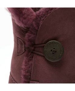 Mini Single Button Ugg boots Australian made Sheepskin Boots