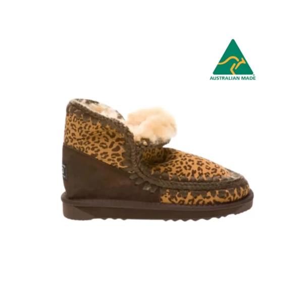 Igloo Leopard Print Mini Uggs