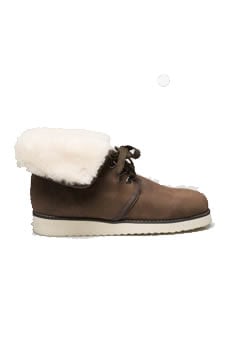 mens and ladies sheepskin boots with laces sizes 4 to 14