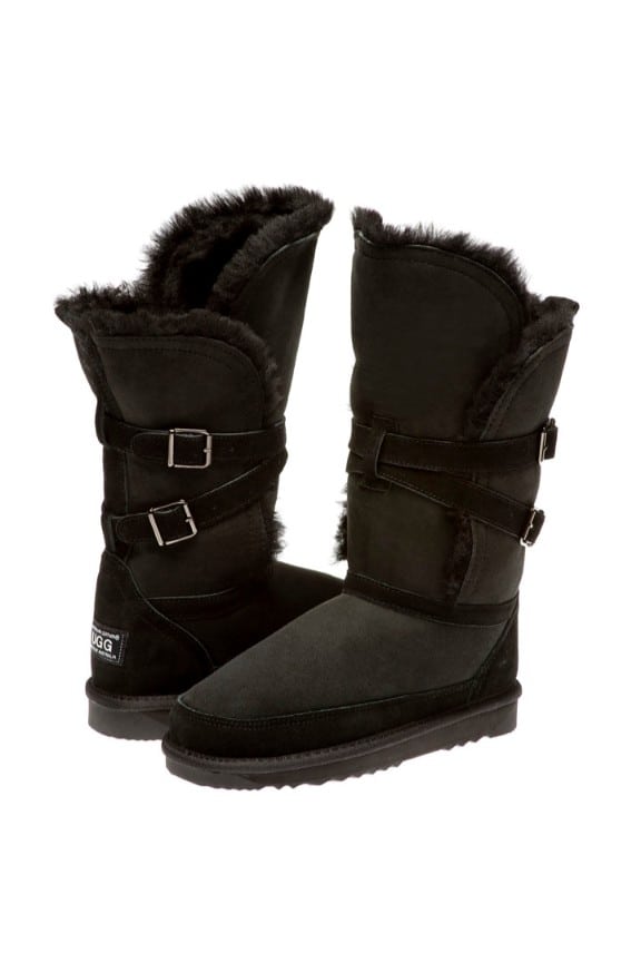 ugg boots with buckle and zipper