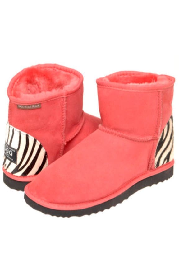 zebra print ugg boots