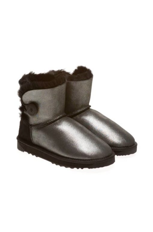 Ultra Short Single Button Shimmer - Australian Leather Uggboots