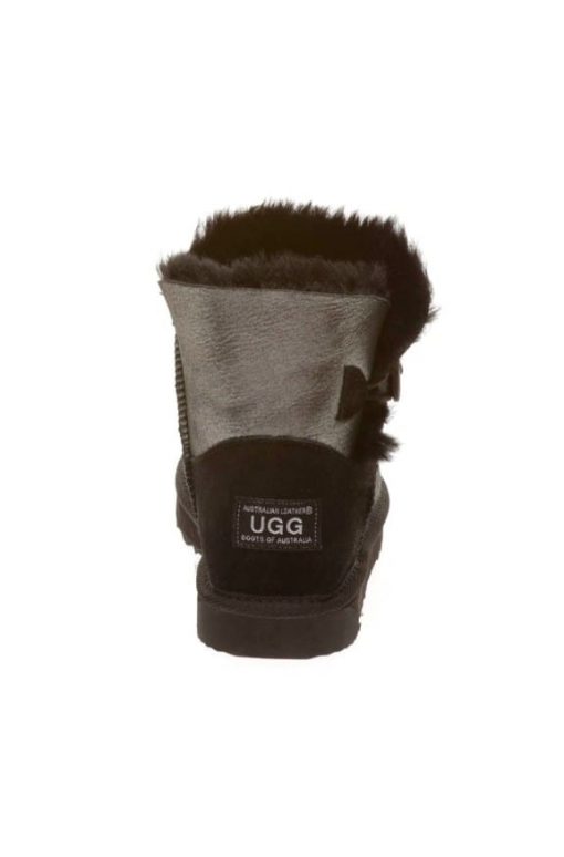 Ultra Short Single Button Shimmer - Australian Leather Uggboots