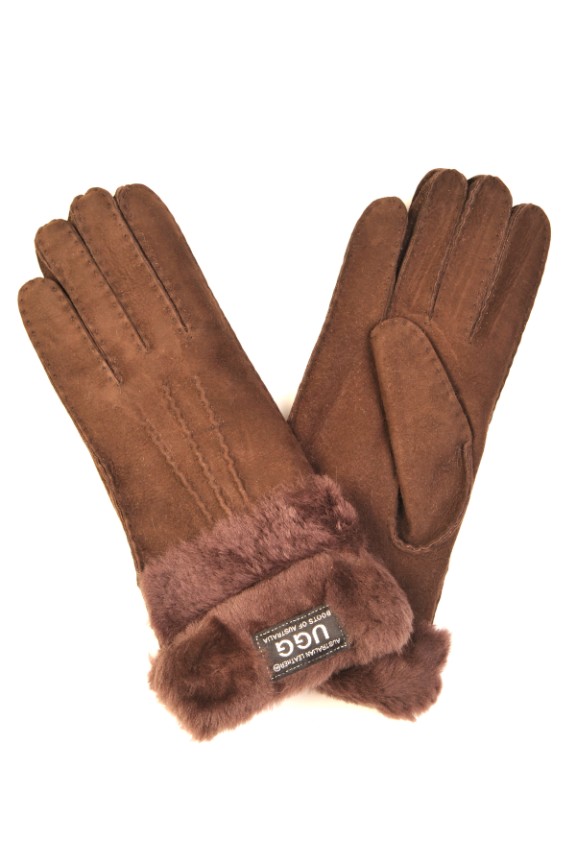ugg leather sheepskin vent glove