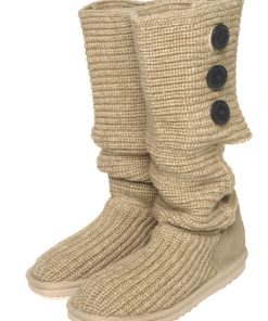 Knitted Boots - Australian Leather - Australian Made Ugg Boots