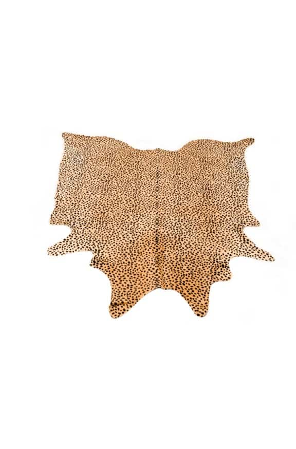 Leopard Print Cowhide Rug Australian Leather Australian Made