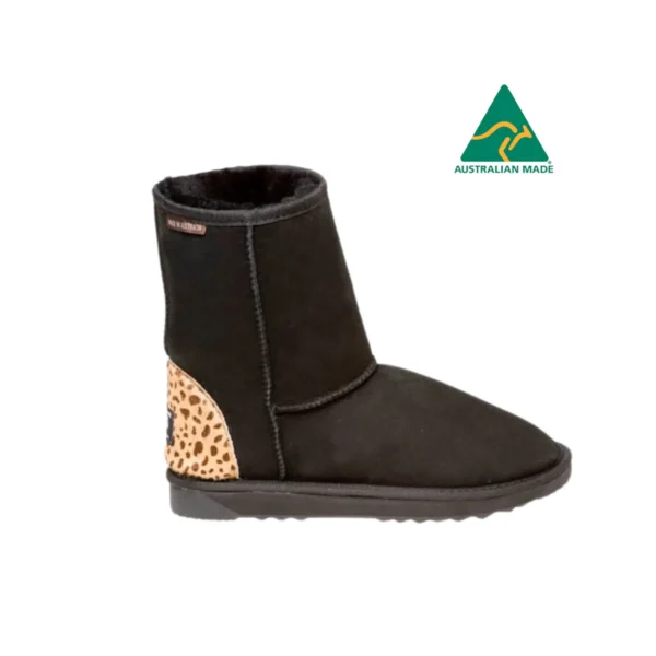 Short Leopard Print Ugg Boots 1